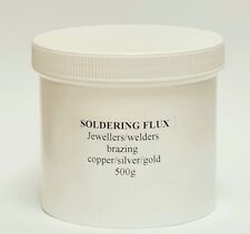 SOLDERING FLUX POWDER JEWELLERS GOLDSMITHS, GOLD, SILVER & COPPER 500g