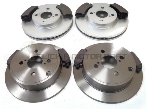 Front and rear brake discs - discs, &
