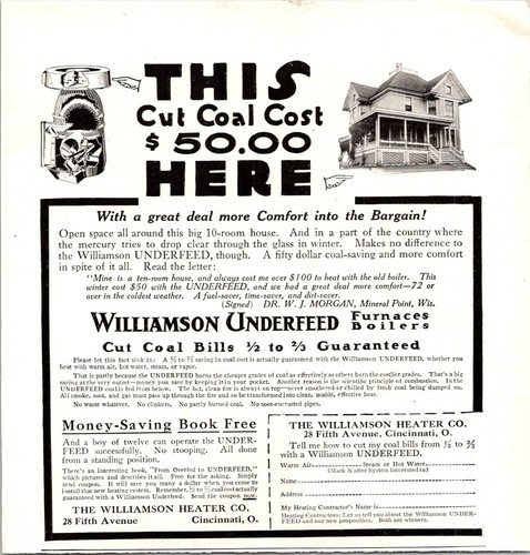 Antique 1917 ad williamson - antique,
