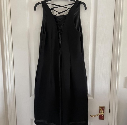 Vintage black lace - vintage, back