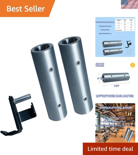 Power rack pin adapters to - rack, 5/8