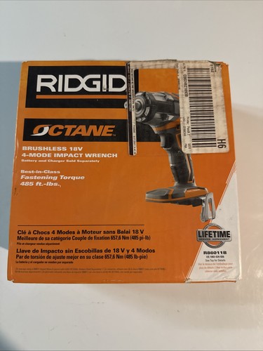 Ridgid r86011b 18v - ridgid, inch