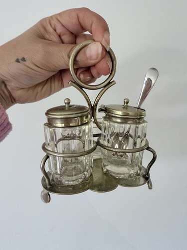 Vintage silver plate plated - silver,
