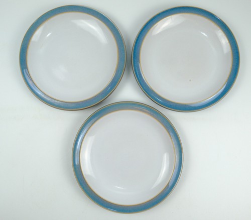 Denby colonial blue rimmed - colonial,