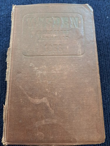 1938 wisden hardback original - 1938,
