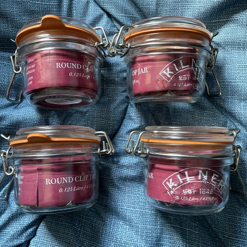 Kilner glass storage - 4x,