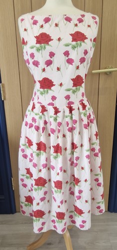 Gorgeous summer rose dress - rose,