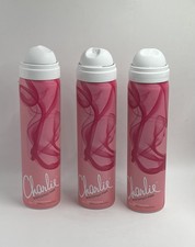 3x Charlie PINK Body Spray