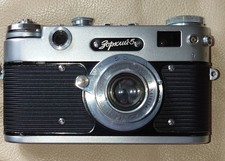 Zorki 5 with Industar-22 50mm  f3.5 pancake.