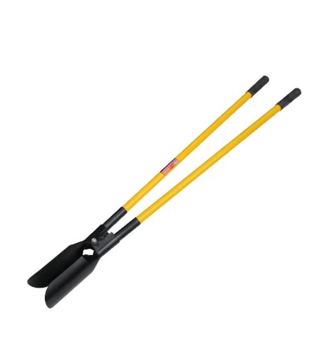 Post hole digger with - post, long