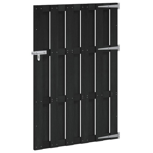 Black wpc garden gate - garden,
