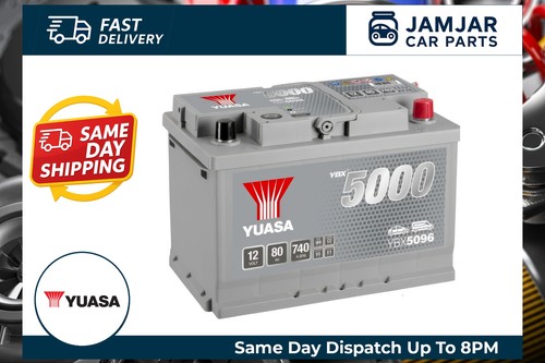 Yuasa car battery - ybx5096, 12v