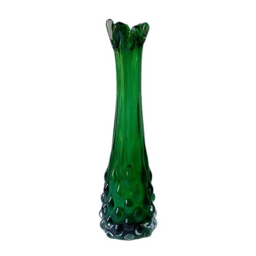 Vase murano green - green, bud