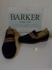 Barker Leather Penny Loafer