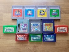 Pokemon Games GB GBC GBA