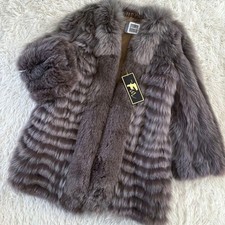 Tagged Unworn SAGA FURS Silver