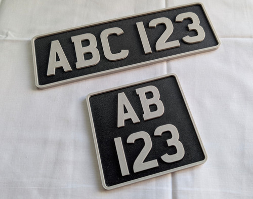 One pair personalised - one,