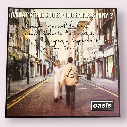 Signed oasis brian cannon - signed,