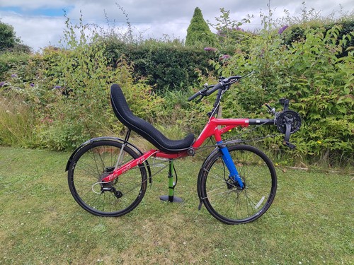 Metabike recumbent high racer - recumbent, high-racer