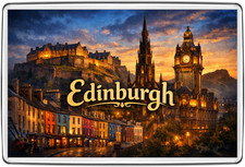 Edinburgh Scotland Skyline