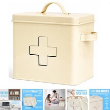 STORAGE TIN BOX JAR LID