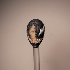 Custom 1/12 Scale Tom Hardy Venom Head Sculpt for Marvel Legends Action Figure