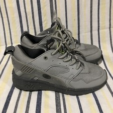 Heelys Unisex Force Roller Skate Shoes Gray Wheels Wheely Youth Size 3 CLEAN