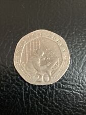 2001 Isle of Man 20p Twenty