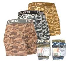 3 Pairs Mens Camouflage Camo