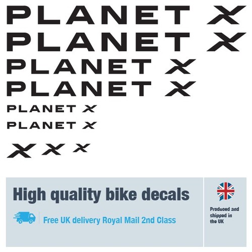 Planet 2026 bike decals - planet,