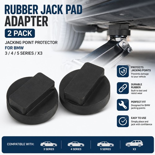 Rubber jack pad adapter - jack,
