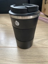 Black Insulated Travel Mug