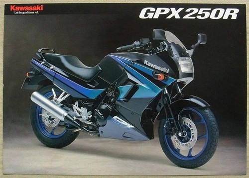 Kawasaki gpx250r motorcycle - kawasaki,