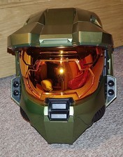 HALO 3 LEGENDARY EDITION MASTER CHIEF HELMET WITH GAMES, UNBOXED