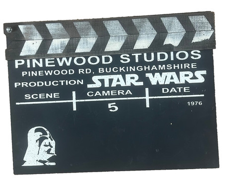 Star wars clapperboard - star,