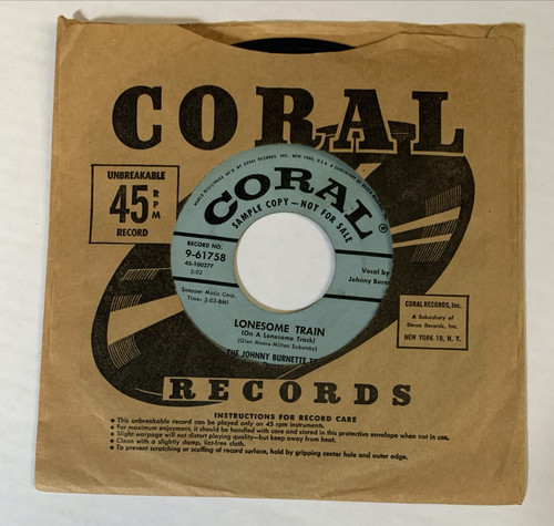 Johnny burnette lonesome - burnette,