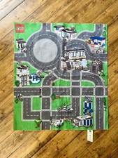 Lego Kids Play Mat Playmat City Police Fabric Felt 2729D 2009 28”x31 Build