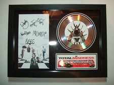 Madness signed disc framed - signed,