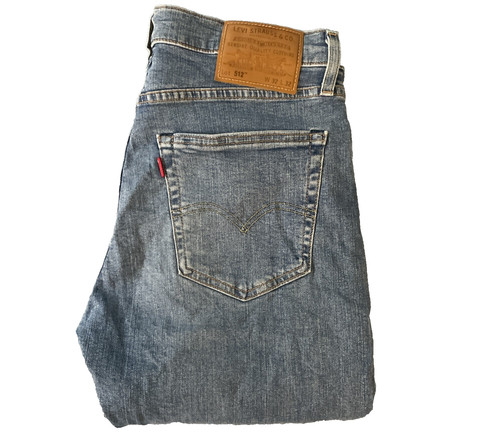 Levi 512 men denim jeans - denim,