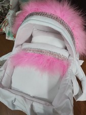 10" HOODED CARRY COT/CRIB FOR