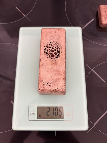 Hand cast copper - cast,