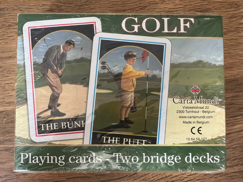 Carta mundi pack golf - 2-pack,