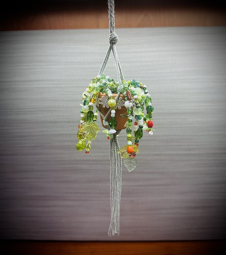 Beaded plant forever - beaded,