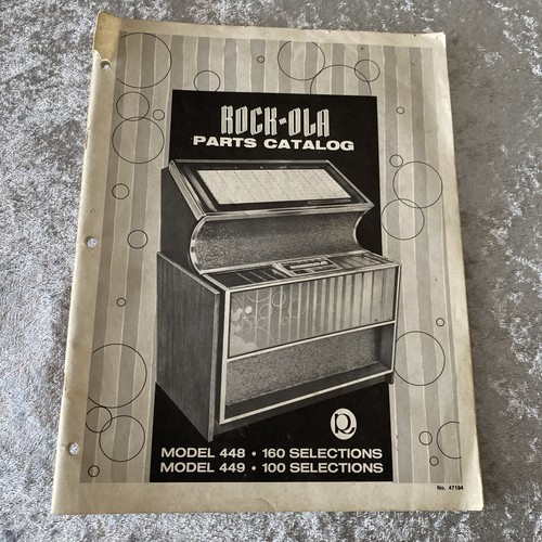 Rock ola 448 449 jukebox - rock-ola, parts