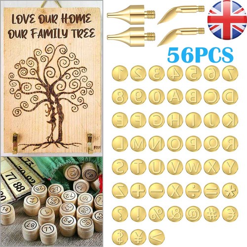 56pcs wood burning tool kit - burning,