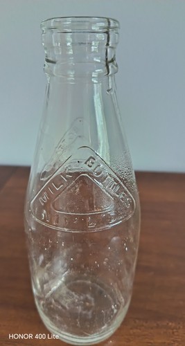 Vintage milk bottles i - bottles, n.i