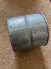 Spiral Duct Female Coupling  100mm Diameter Approx 9 Cm Long