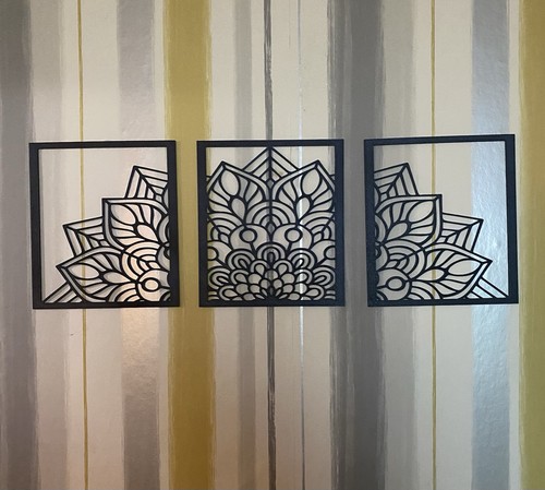 Piece flower wall art - piece,