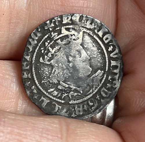 Henry viii silver hammered - henry,