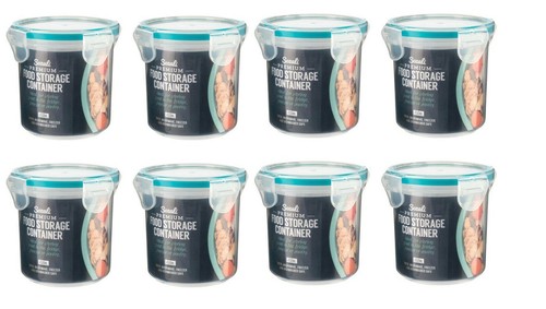 Food storage containers round - food,